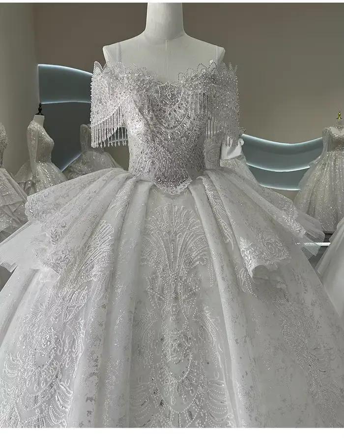 Robe de mariée française de luxe One Initiated, haute qualité, rapIndustry, grande taille, collectio