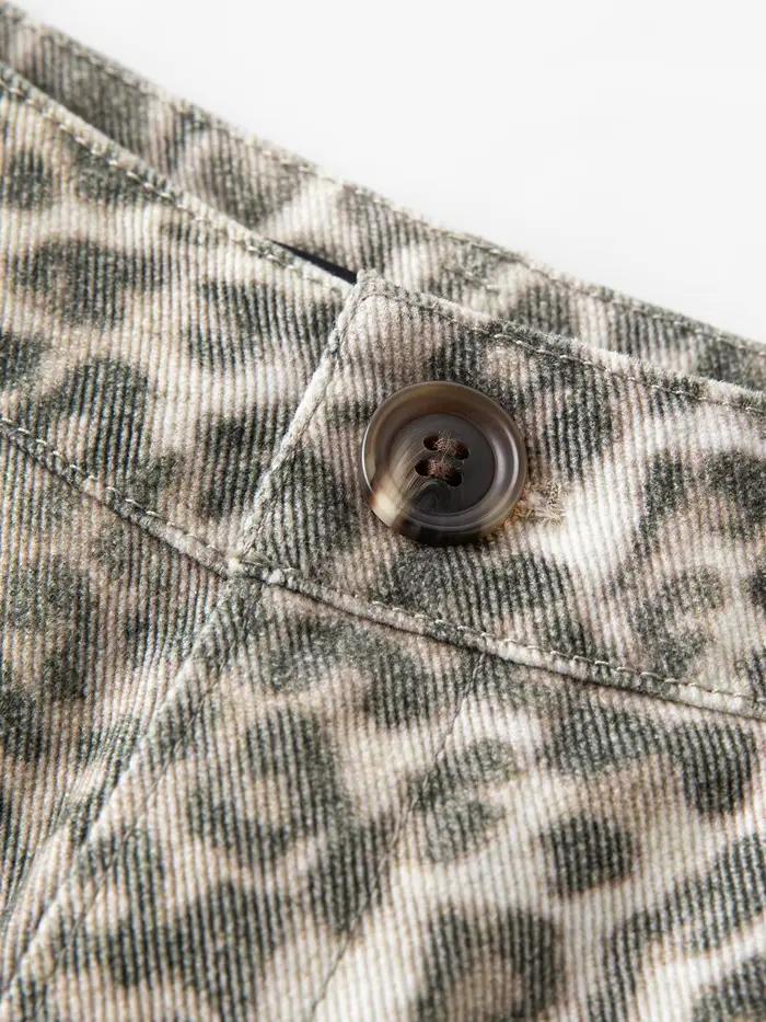 FSLE Nouveautés Jeans évasés pour femmes, imprimé léopard rétro, pantalon bootcut, style vintage Y2K