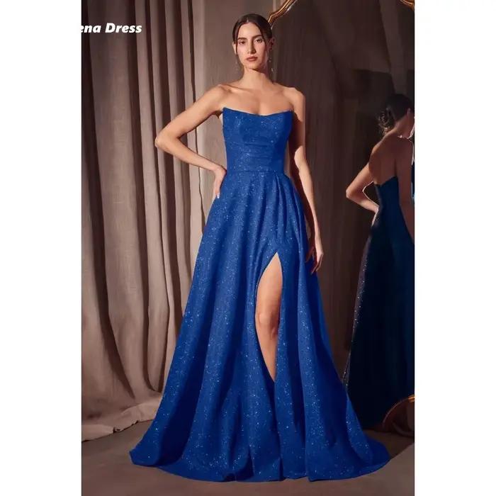 Lena Robes De soirée femme Robes De bal élégantes 2025 sur mesure robe De soirée De mariage brillant