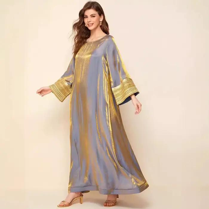 Robe arabe Jalabiya, mode musulmane, Abaya, robe de soirée pour femmes, Ramadan, Kaftan marocain, ro