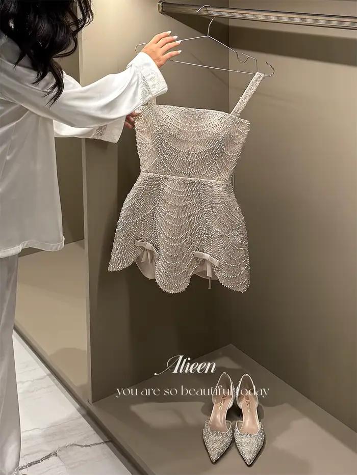 Aileen perles robe De bal robes De Festa élégantes robes De femmes pour la fête De mariage robes De 