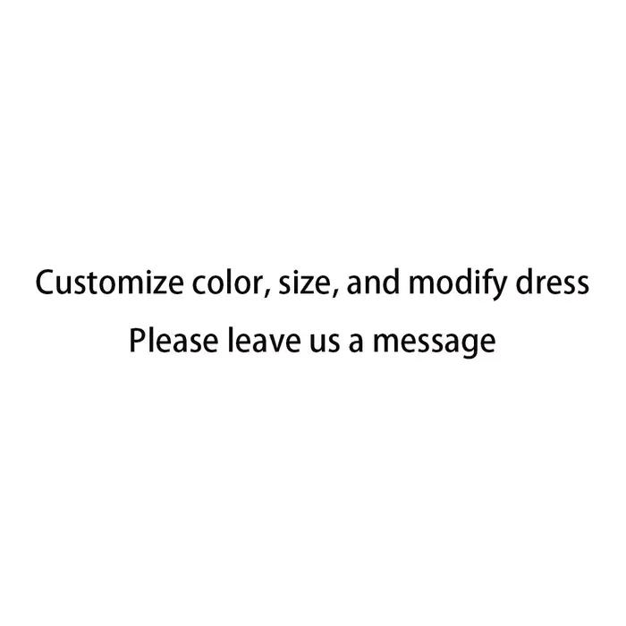 Robe de bal personnalisée pour femmes