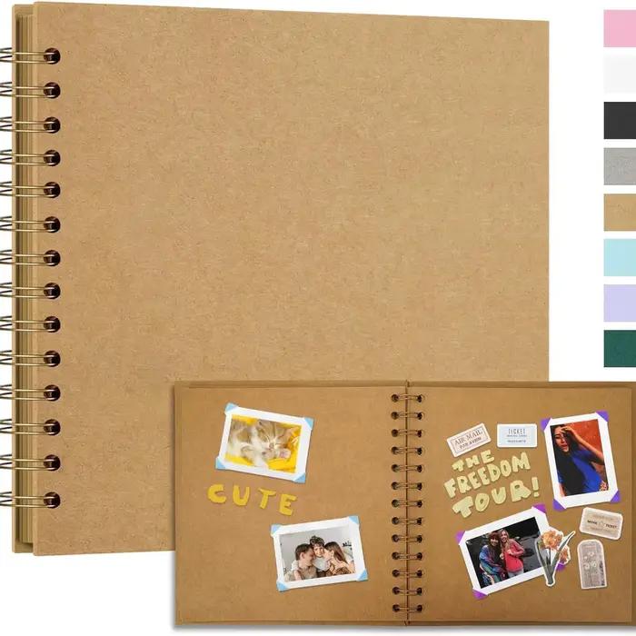 Nouveau 40 Pages bricolage artisanat Album Scrapbooking papier Album Photo pour cadeaux d'anniversai