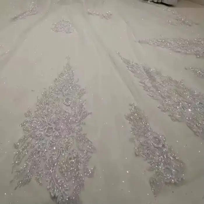 Voile de mariée cathédrale de luxe à une couche, 350cm de Long, avec bord en dentelle, Photo réelle