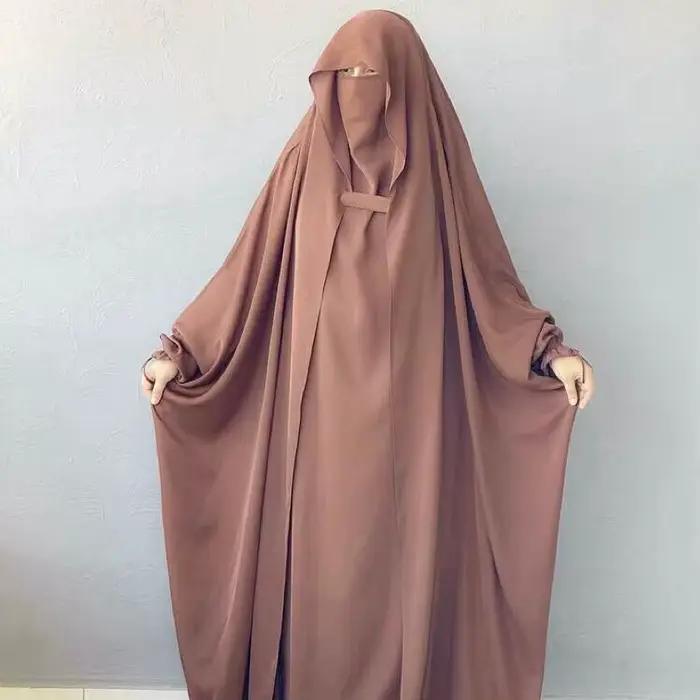 Robes modestes pour femmes musulmanes pour l'Aïd, robe de prière, djellaba, abaya à capuche, kaftan 