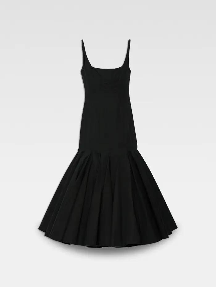 Robes à bretelles pour femmes, col carré, sans manches, col licou, couleur unie, Sexy, dos nu, taill