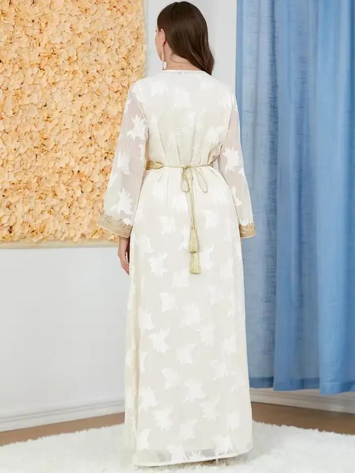 Robe élégante pour femmes musulmanes pour l'Aïd