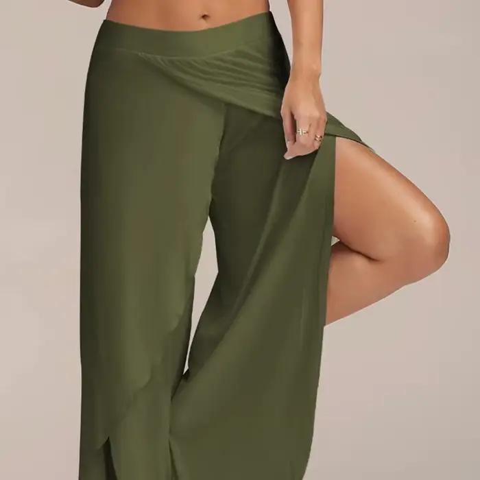 Pantalon à jambes larges pour femmes
