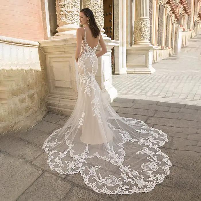 Superbe robe De mariée sirène