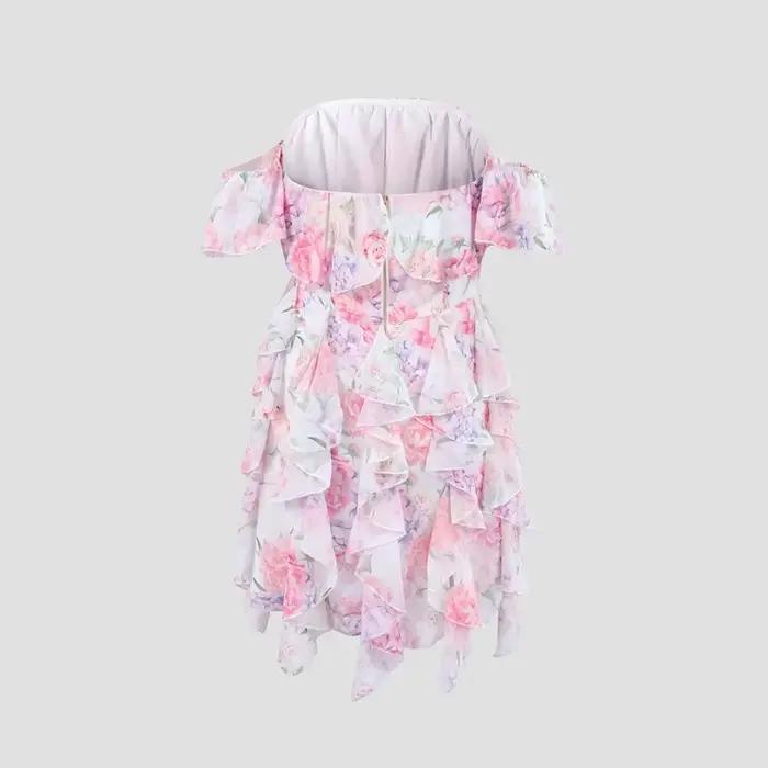 Mini robe Chic à imprimé Floral