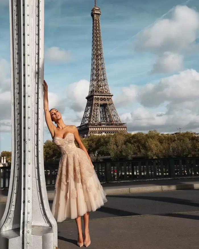 Robes de soirée et de bal formelles transparentes à motif floral féerique pour femmes