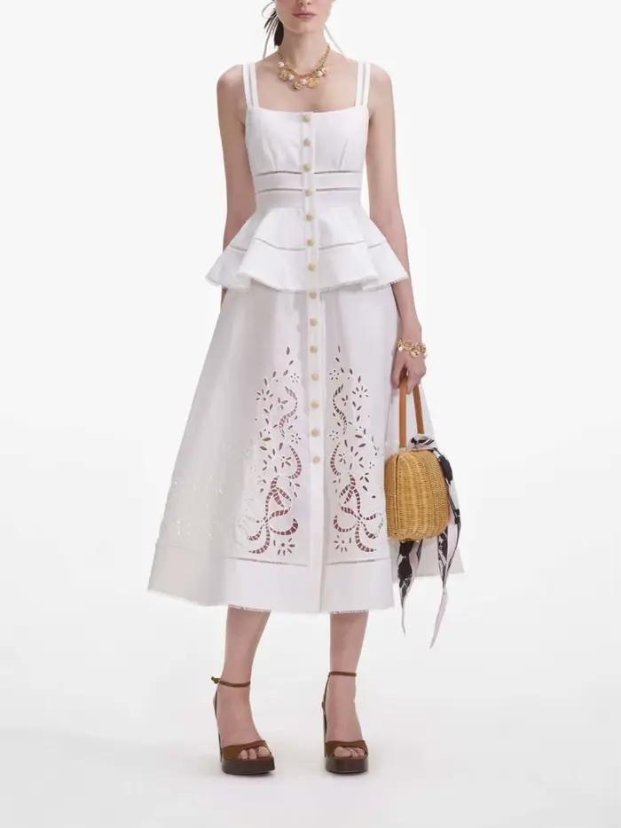 Robe élégante à volants pour femme
