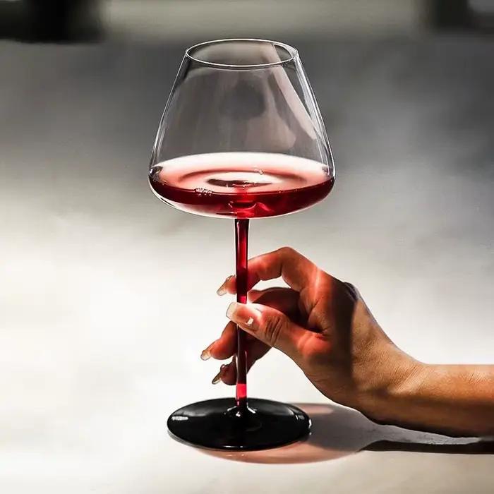 Nouveau verre à vin lumière luxe haute valeur verre cristal verre à vin rouge ménage haute valeur gobelet haute qualité verres à vin