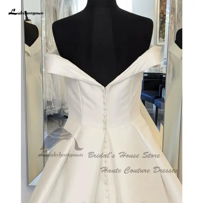 Yanshmigown-Robe de Princesse en Satin pour Femme