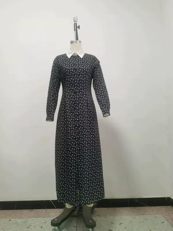 Robe longue à fleurs fluide