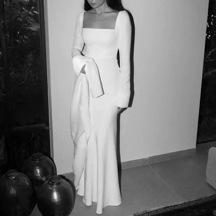 Robe de mariée sirène élégante 2026