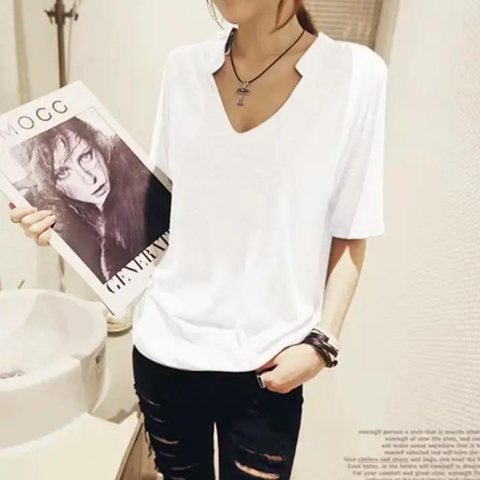 Nouveaux T-shirts amples à manches courtes pour femmes