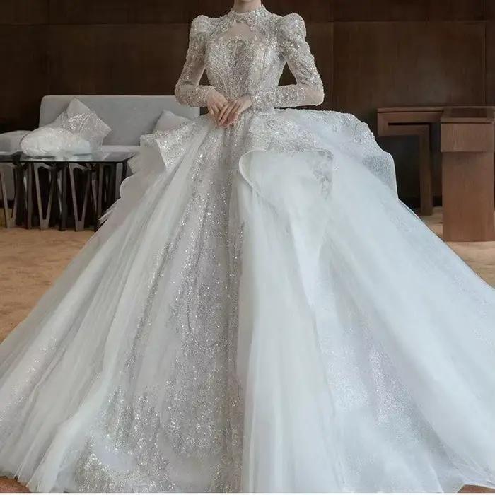 Robe de Mariée à Manches sulf