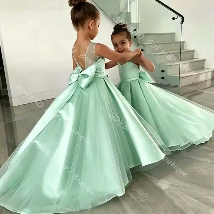 Robe de demoiselle d'honneur blanche pour mariage