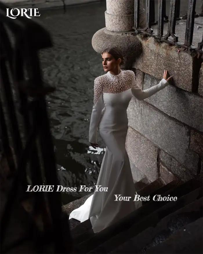 Robe de Mariée Sirène à Paillettes de Luxe