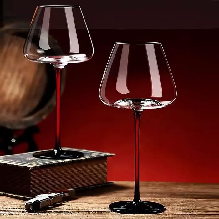 Nouveau verre à vin lumière luxe haute valeur verre cristal verre à vin rouge ménage haute valeur gobelet haute qualité verres à vin