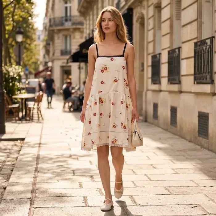 Robe d'été courte pour femmes