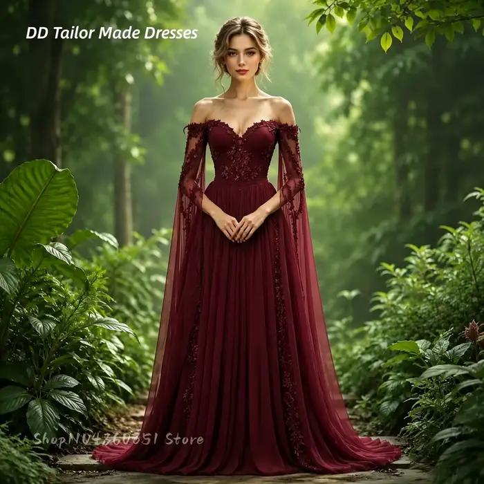 Robe de mariée féerique médiévale
