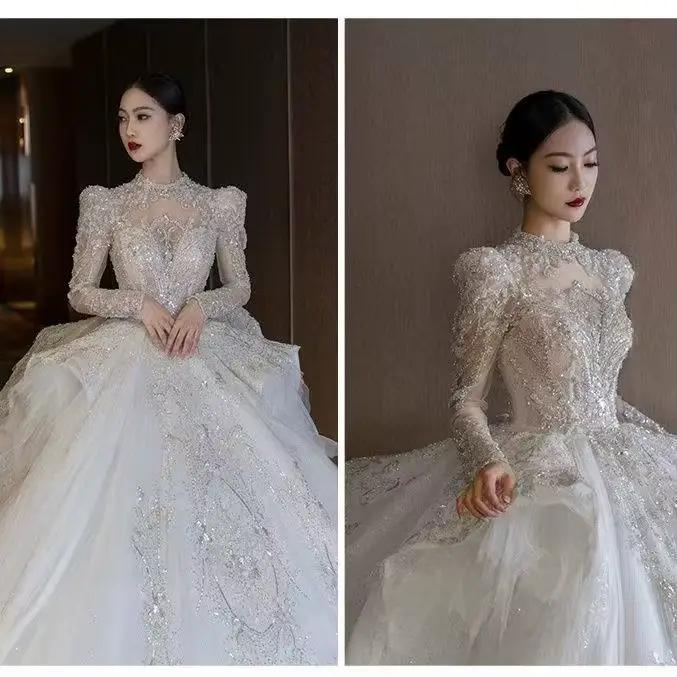 Robe de Mariée à Manches sulf