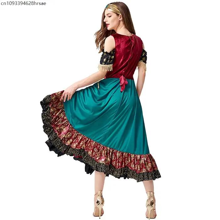 Robe de flamenco pour femmes adultes