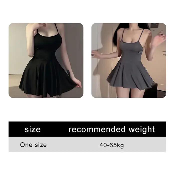 Robe plissée micro-mini sexy pour femme
