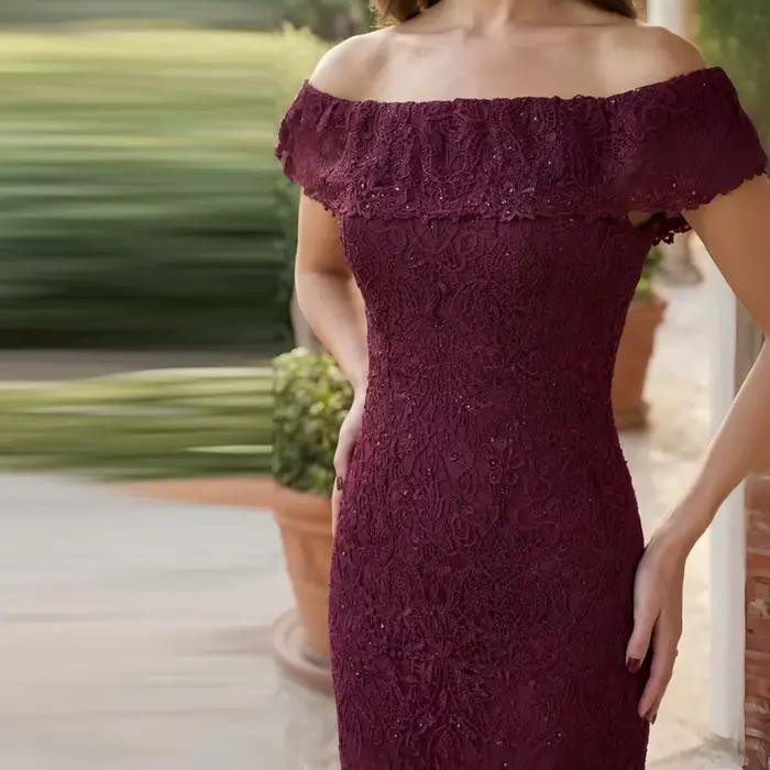 Robe élégante pour mère de la mariée