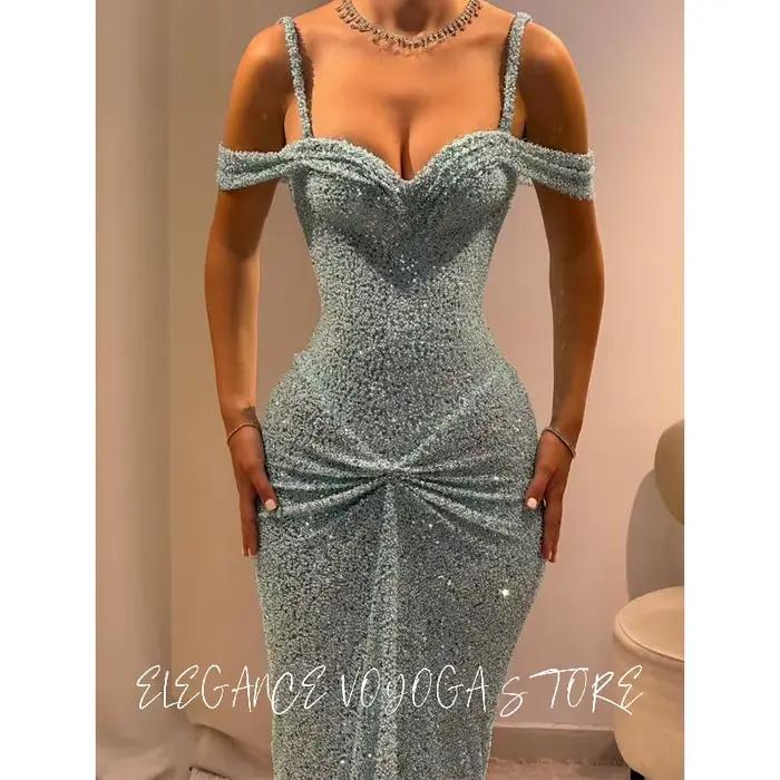 EVS – robe de mariée en Tulle bleu