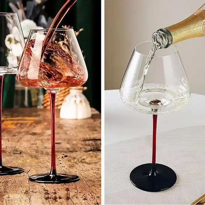 Nouveau verre à vin lumière luxe haute valeur verre cristal verre à vin rouge ménage haute valeur gobelet haute qualité verres à vin