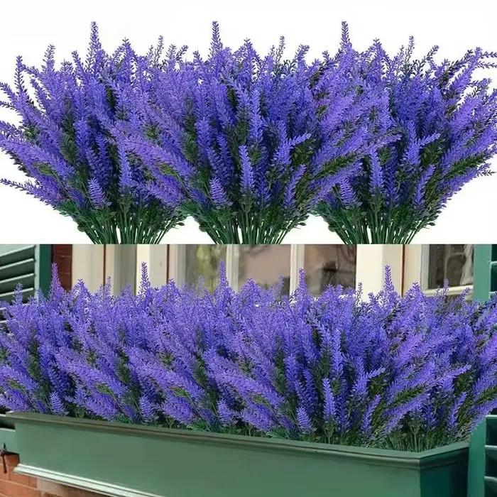 Fleurs artificielles bon marché pour fête de mariage, µ, faux patients, bouquet, bureau, jardin, décorations pour la maison