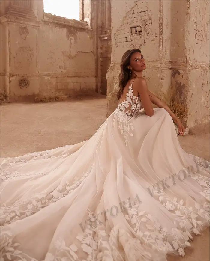 Robes de mariée en tulle personnalisées pour les mariages