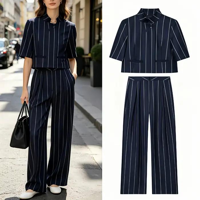 Costume chic pour femmes en 2 pièces