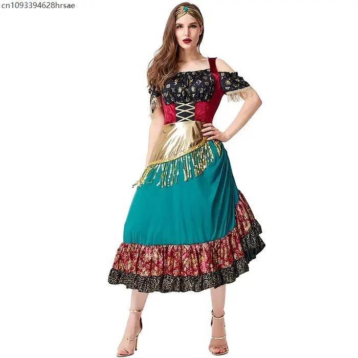 Robe de flamenco pour femmes adultes