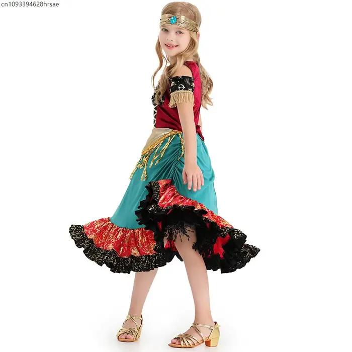 Robe de flamenco pour femmes adultes