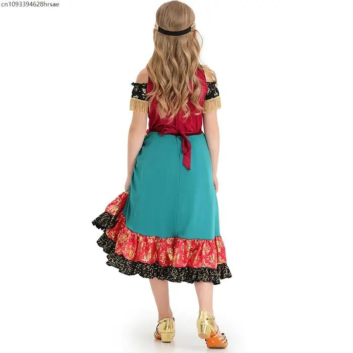 Robe de flamenco pour femmes adultes