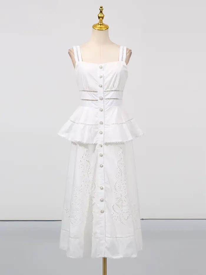 Robe élégante à volants pour femme