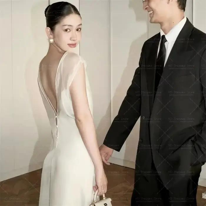 Robes de mariée sirène MD à dos ouvert