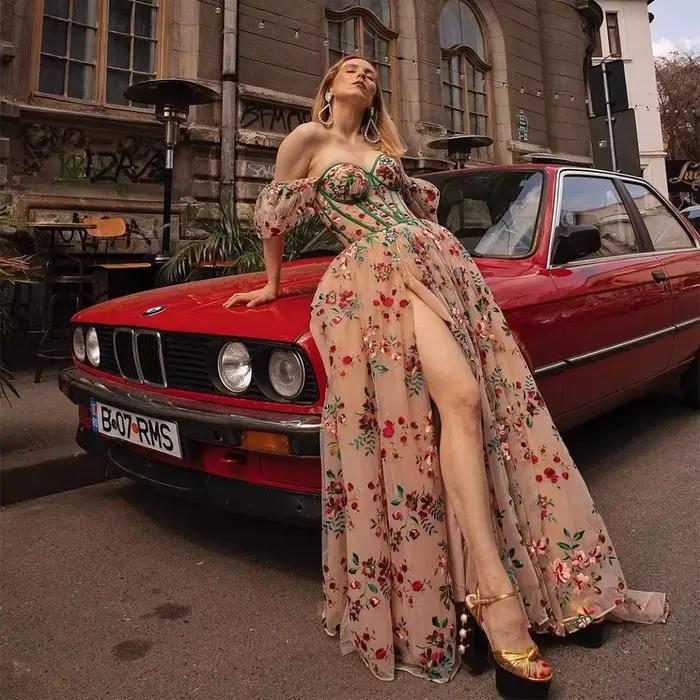 Robe d'invité de mariage pour femmes