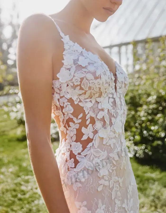 Robe de mariée trompent personnalisée