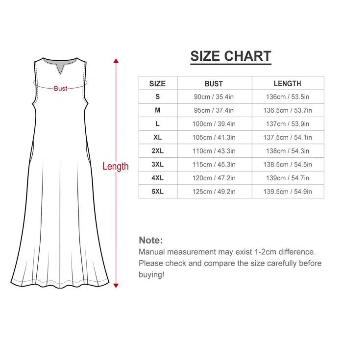 Robe longue imprimée vintage pour femme