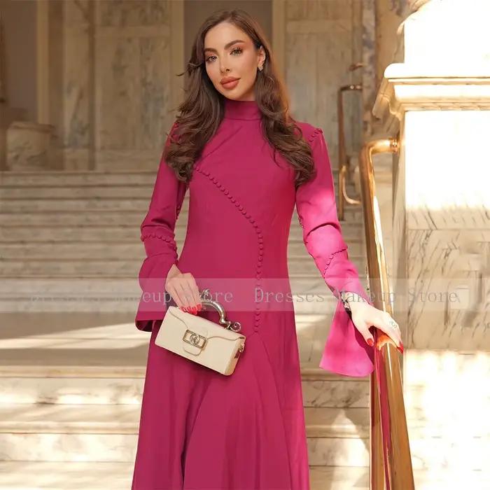 Robes de soirée fuchsia pour femmes