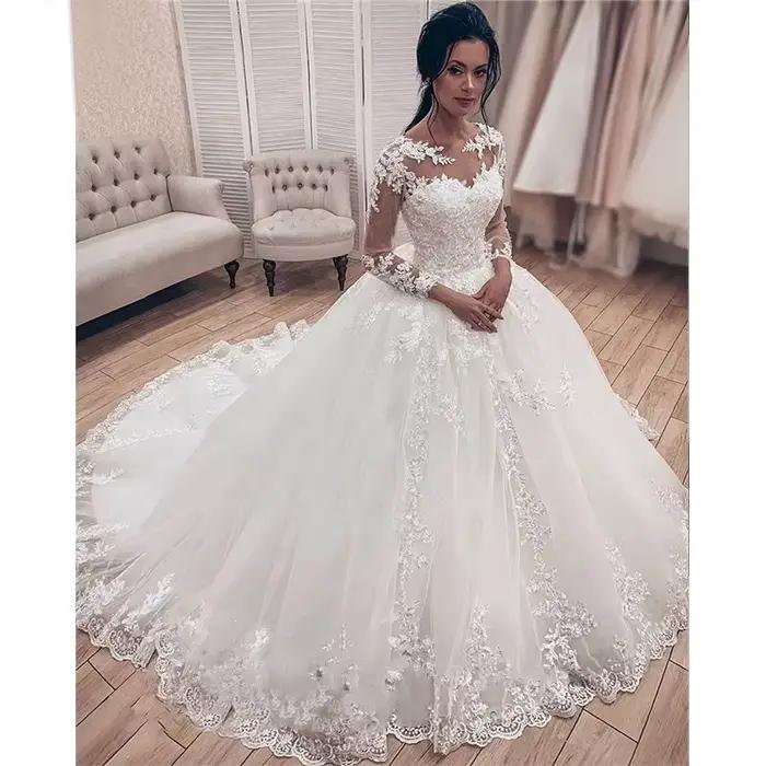 Robe élégante à manches longues pour femmes