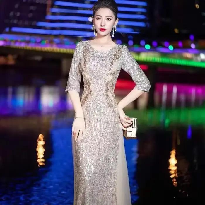 Robe de soirée haut de gamme pour banquet