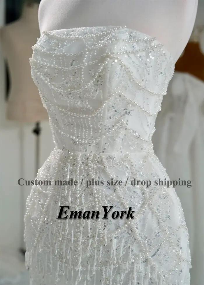 Robes de mariée miniatures délicates EmanY pour la mariée