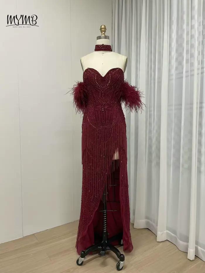 Robe de Soirée de Forme Sirène pour Événement Spécial