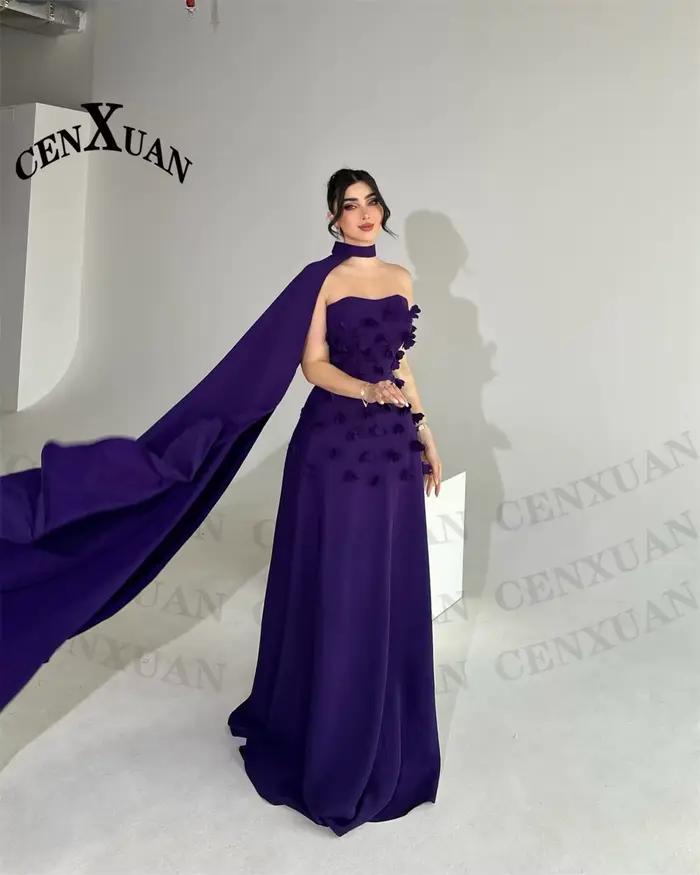 CENXUAN – robe de soirée trapèze raffinée pour femmes